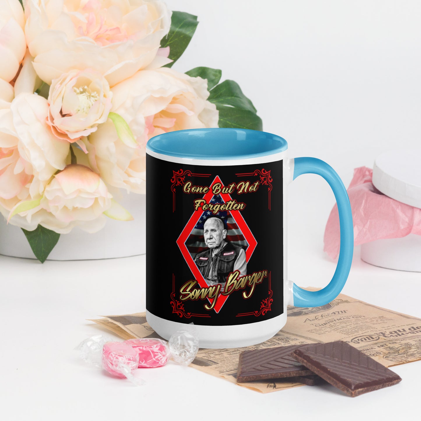 Gone But Not Forgotten Sonny Barger-Mug with Color Inside