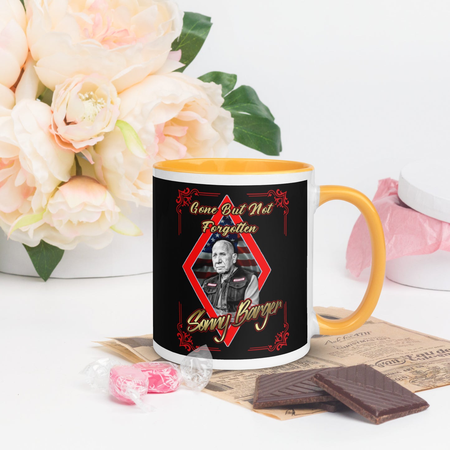 Gone But Not Forgotten Sonny Barger-Mug with Color Inside