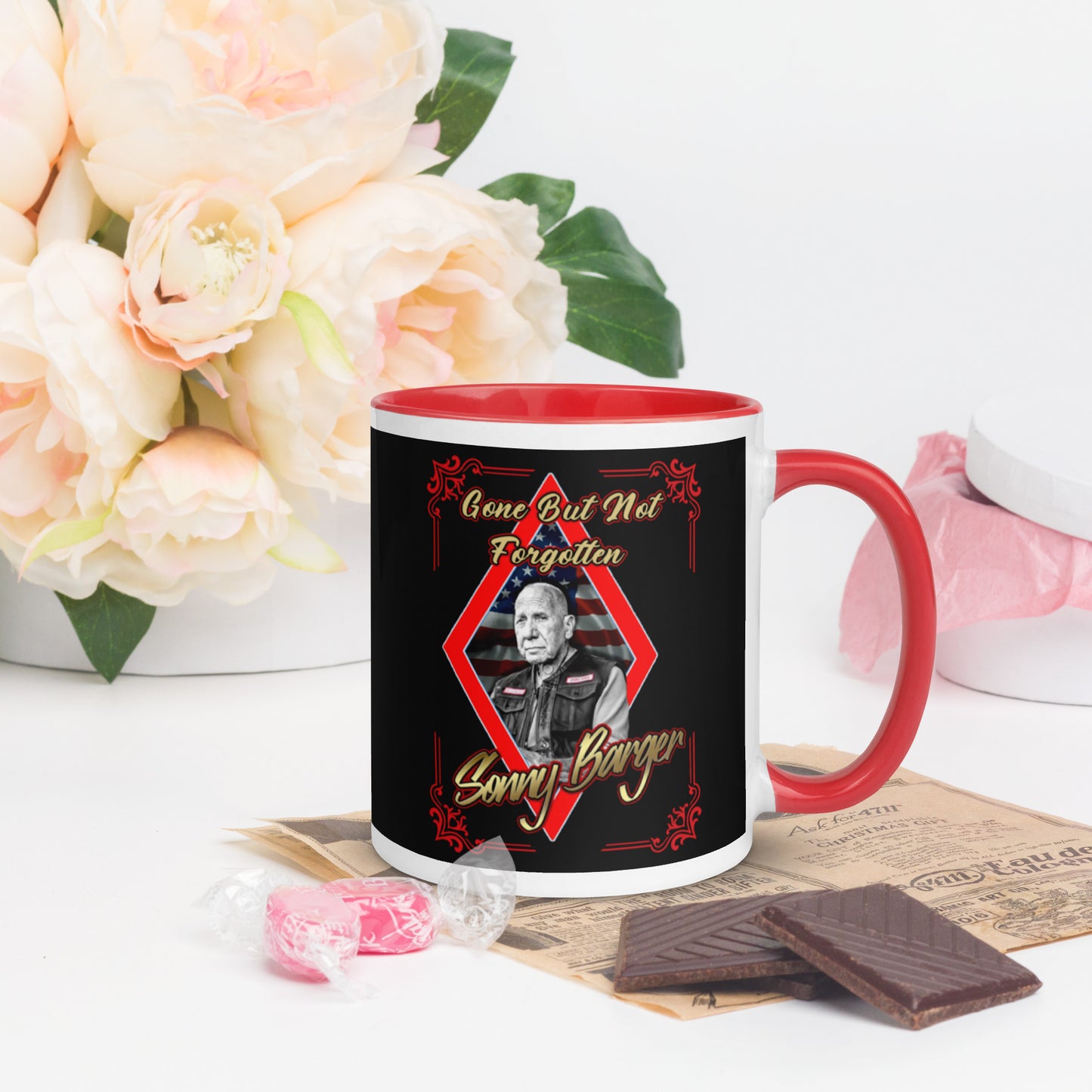 Gone But Not Forgotten Sonny Barger-Mug with Color Inside