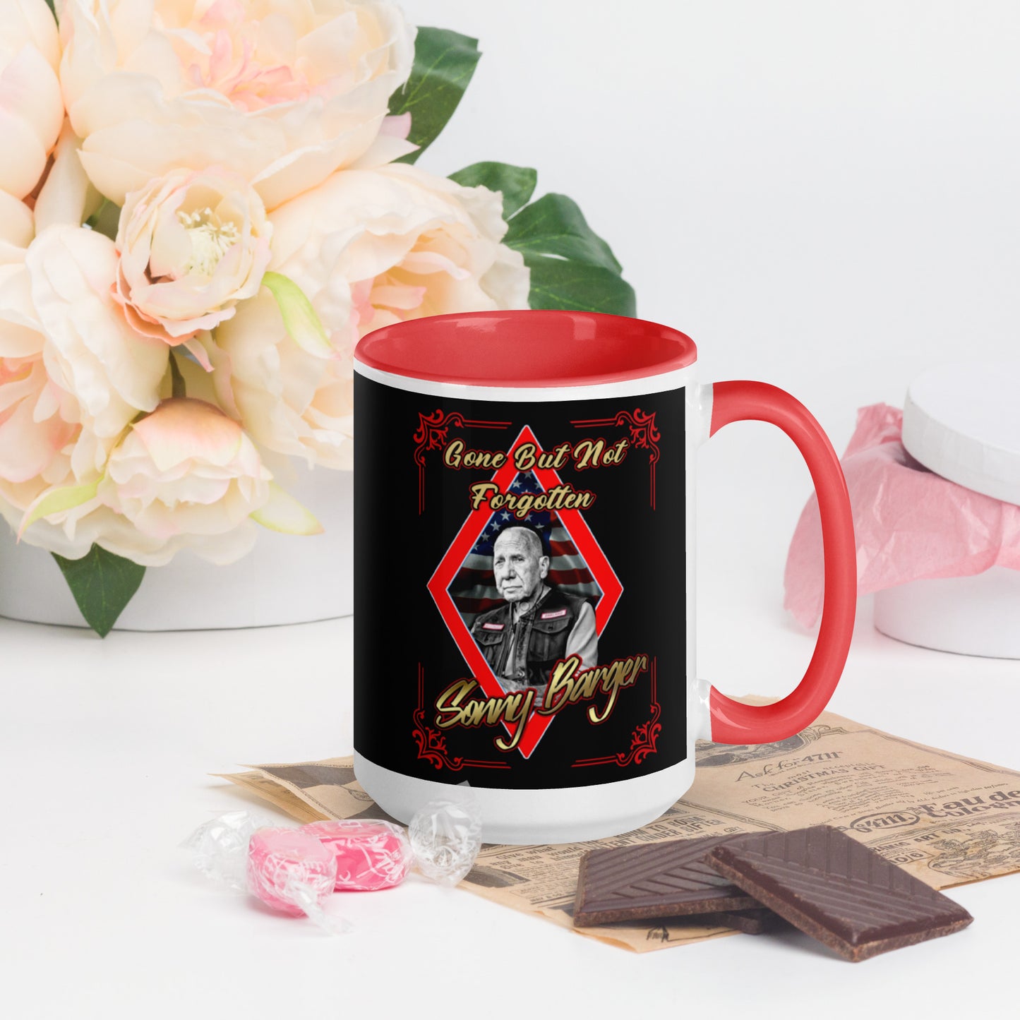 Gone But Not Forgotten Sonny Barger-Mug with Color Inside