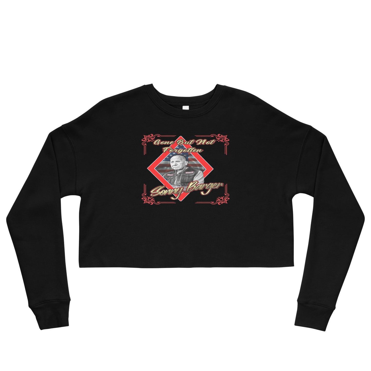 Gone But Not Forgotten Sonny Barger-Crop Sweatshirt