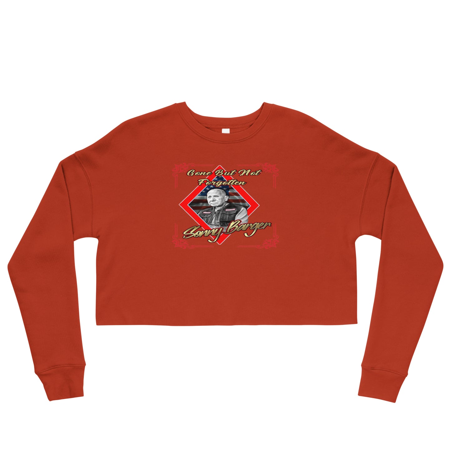 Gone But Not Forgotten Sonny Barger-Crop Sweatshirt