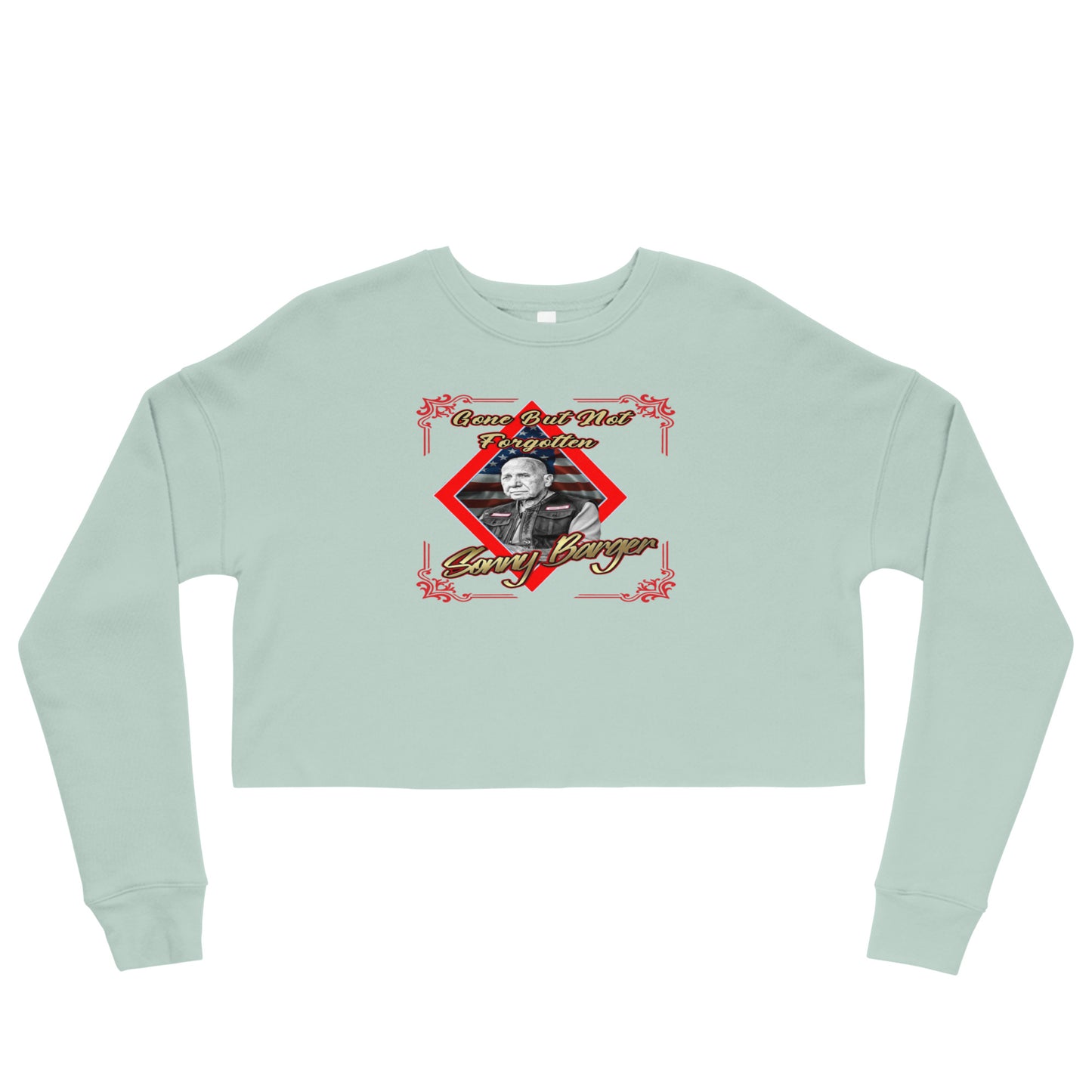 Gone But Not Forgotten Sonny Barger-Crop Sweatshirt