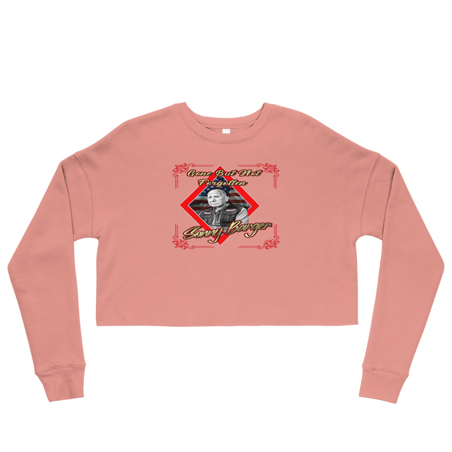 Gone But Not Forgotten Sonny Barger-Crop Sweatshirt