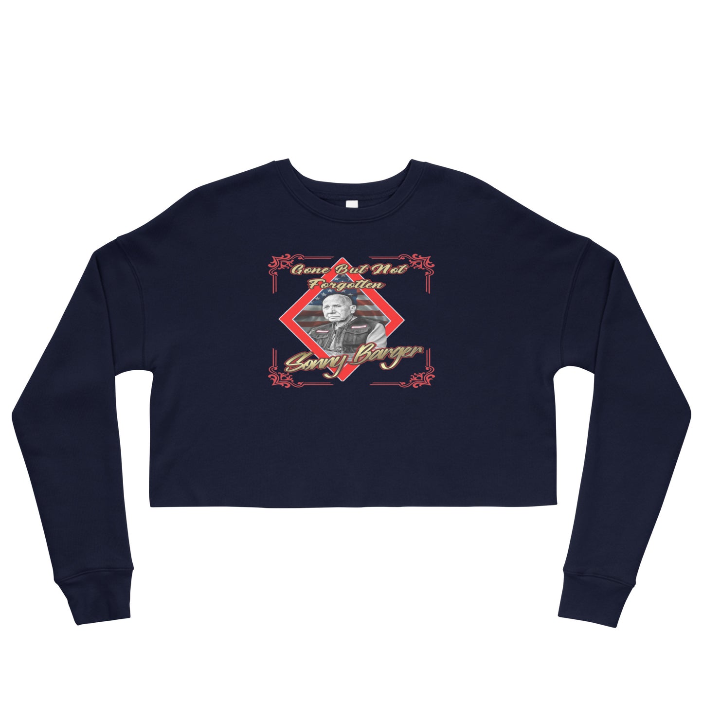 Gone But Not Forgotten Sonny Barger-Crop Sweatshirt