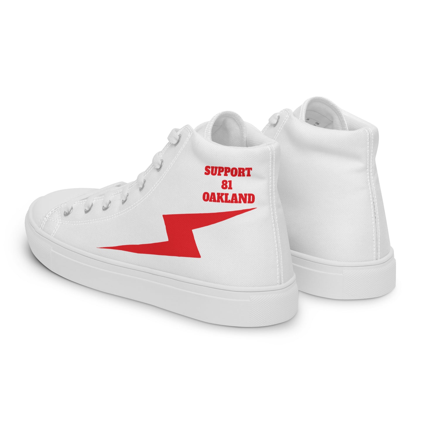 Oakland-Women’s high top canvas shoes