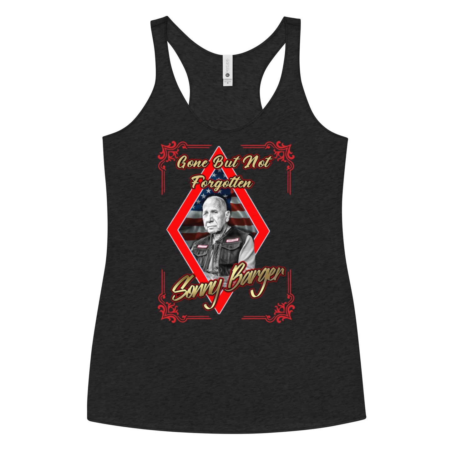 Gone But Not Forgotten Sonny Barger -Women's Racerback Tank