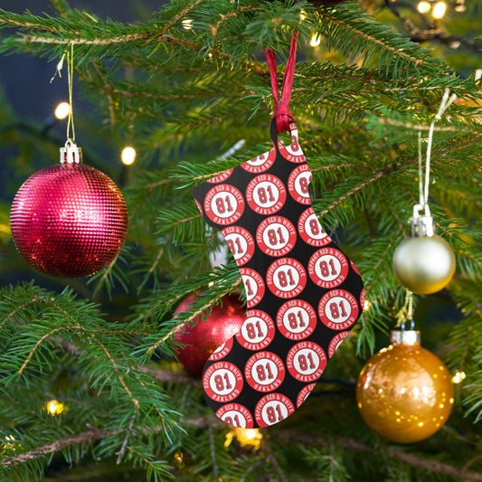 Support 81 Oakland-Wooden ornaments