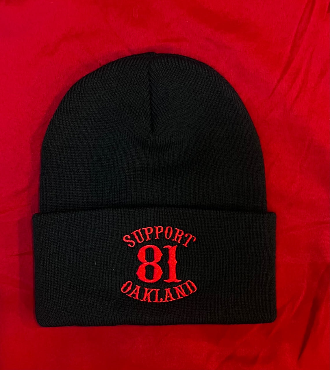 2 COLORS AVAILABLE - OAKLAND SUPPORT 81 BEANIE