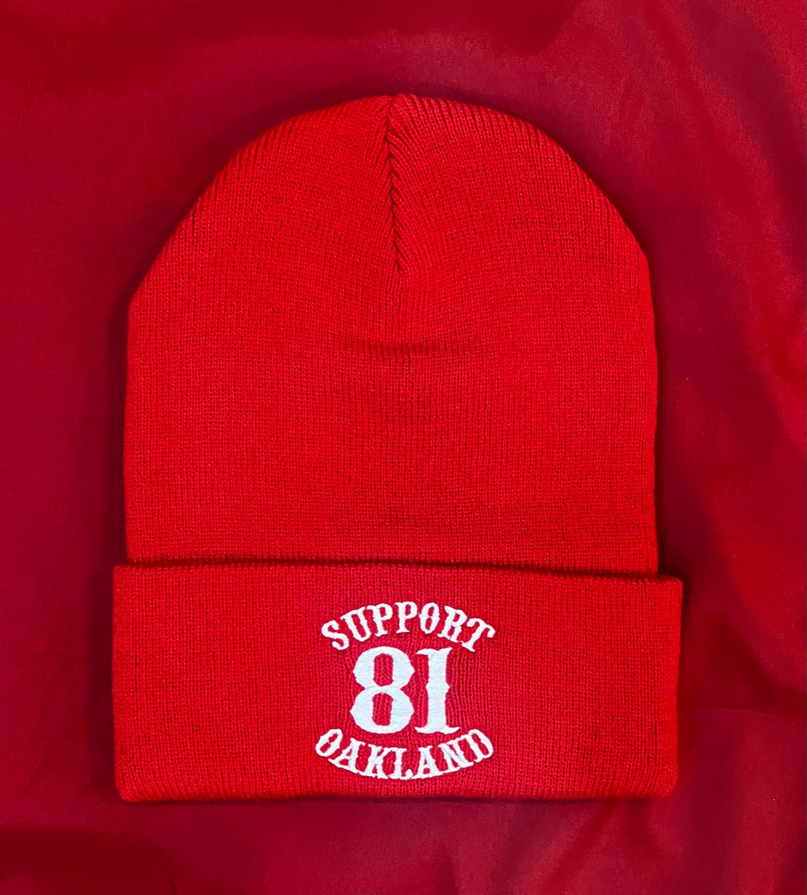 2 COLORS AVAILABLE - OAKLAND SUPPORT 81 BEANIE
