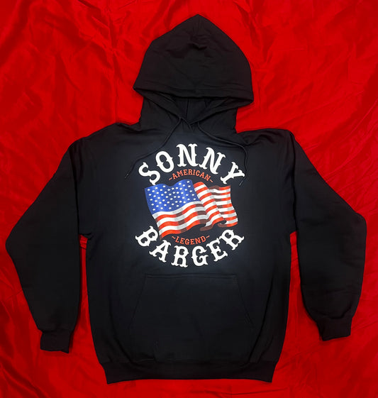 SONNY BARGER "AMERICAN LEGEND"  Pullover Hooded Sweatshirt
